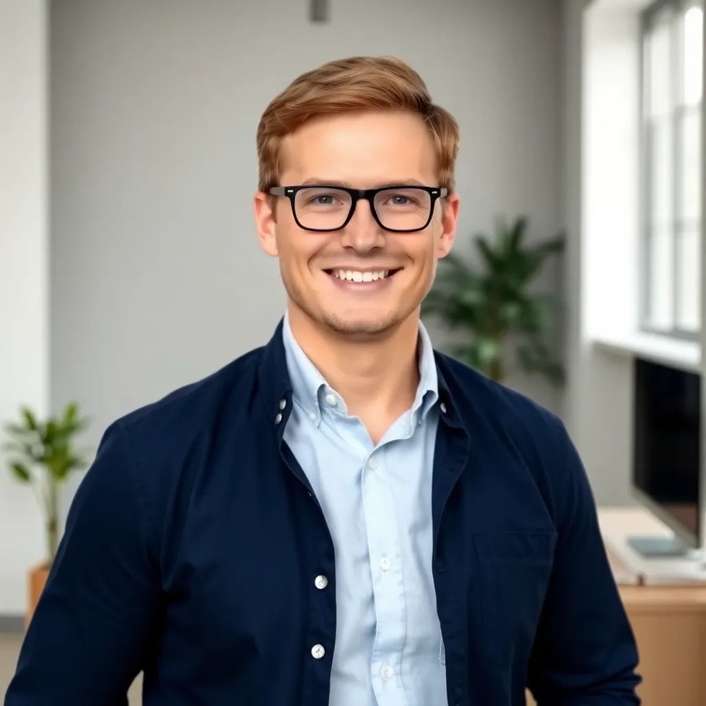 Succesvol persoon die financiële vrijheid viert met laptop aan het strand