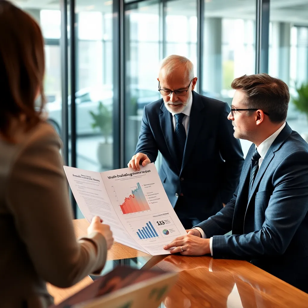 Professional die inkomsten analyseert met grafieken en laptop